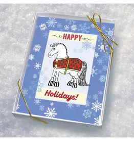 Horse Hollow Press Horse Boxed Christmas Cards Pudgy Pony 8