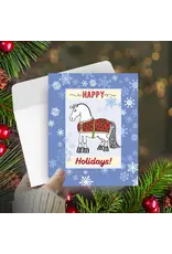 Horse Hollow Press Horse Boxed Christmas Cards Pudgy Pony 8