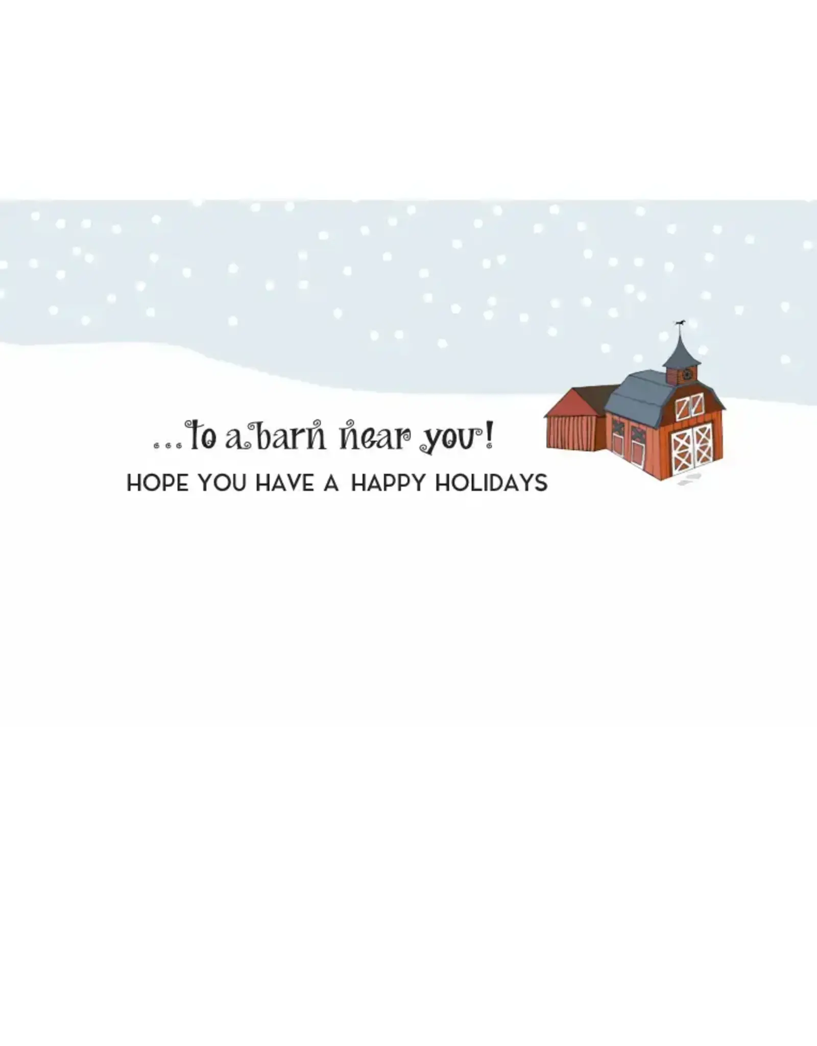 Horse Hollow Press Horse Boxed Christmas Cards Santa Claus 8