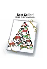 Horse Hollow Press Horse Boxed Christmas Cards Tree of Blankets 8