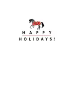Horse Hollow Press Horse Boxed Christmas Cards Tree of Blankets 8
