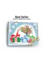Horse Hollow Press Horse Boxed Christmas Cards Unwrapping Gifts 8