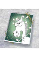 Horse Hollow Press Horse Boxed Christmas Cards Xmas Lights 8