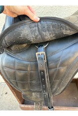Black Forest Treeless Endurance Saddle Size 2 (Western 16") Black