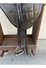 Black Forest Treeless Endurance Saddle Size 2 (Western 16") Black