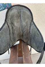 Black Forest Treeless Endurance Saddle Size 2 (Western 16") Black