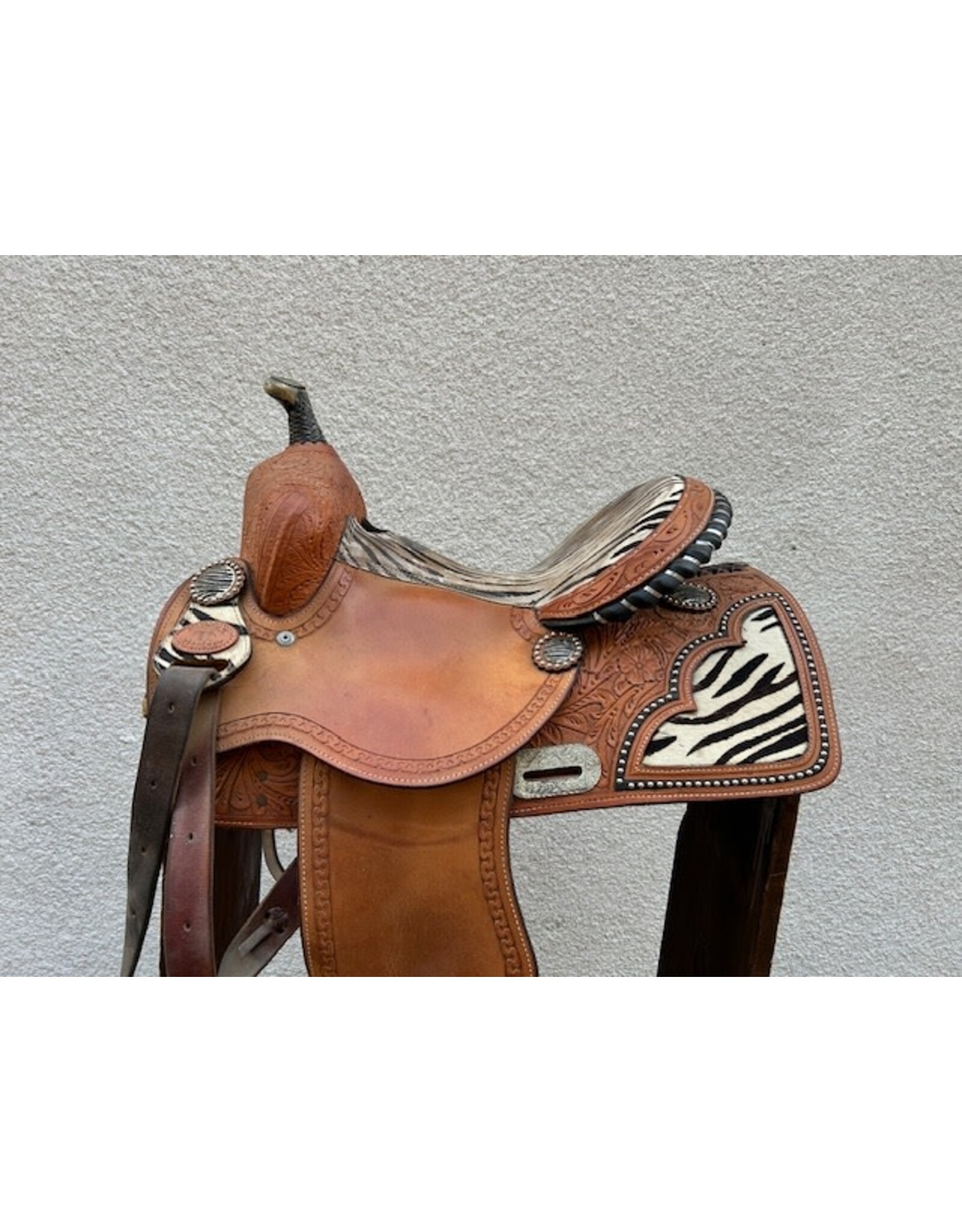 Double TT Youth Saddle 13" Seat SQHB