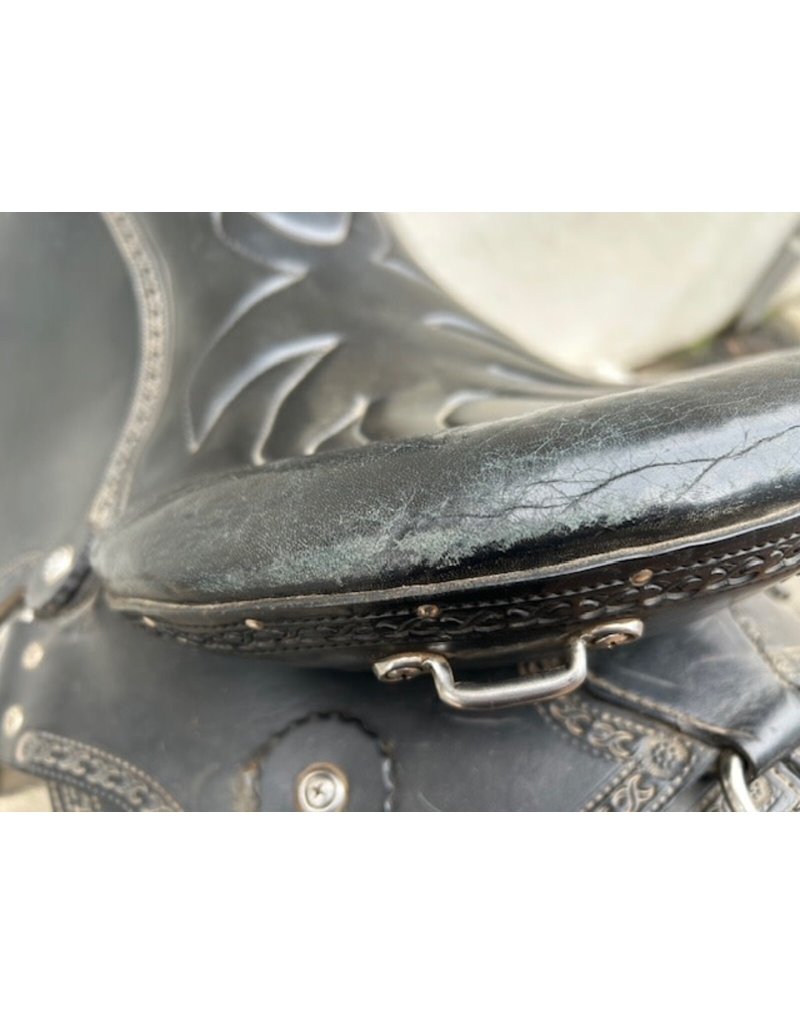 Double Creek Saddlery/ Henry Miller Endurance 17" Seat, SQHB