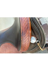 Fabtron Leather/Synthetic Saddle 15.5" Seat, FQHB Fabtron Leather/Synthetic Saddle 15.5" Seat, FQHB