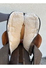 Fabtron Leather/Synthetic Saddle 15.5" Seat, FQHB Fabtron Leather/Synthetic Saddle 15.5" Seat, FQHB