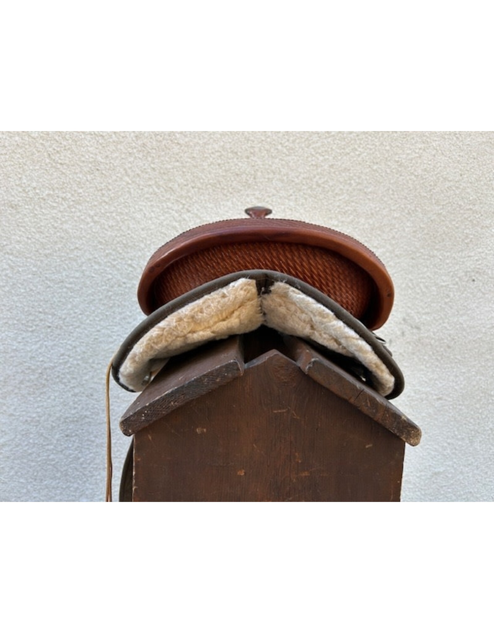 Fabtron Leather/Synthetic Saddle 15.5" Seat, FQHB