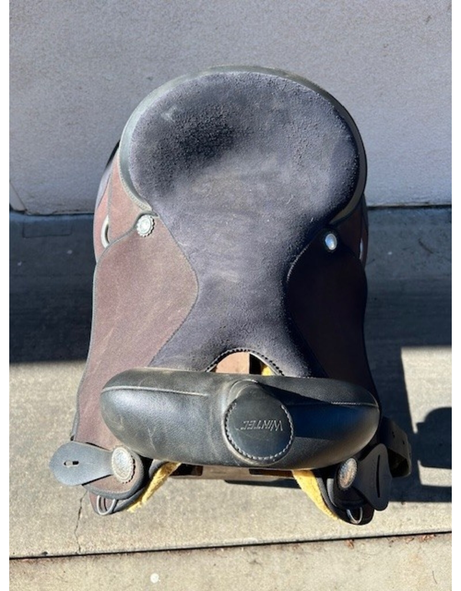 Wintec Trail Saddle Black 16" Seat  Wide Tree