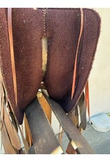 Western trail saddle 16 1/2" Seat 7" Gullet