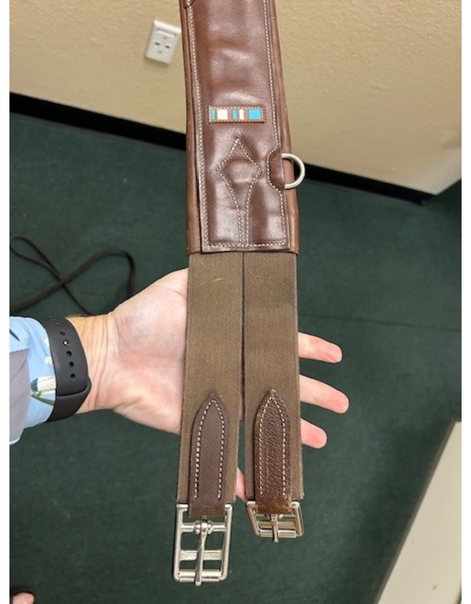 Voltaire Design Anatomical Girth Havana 52"