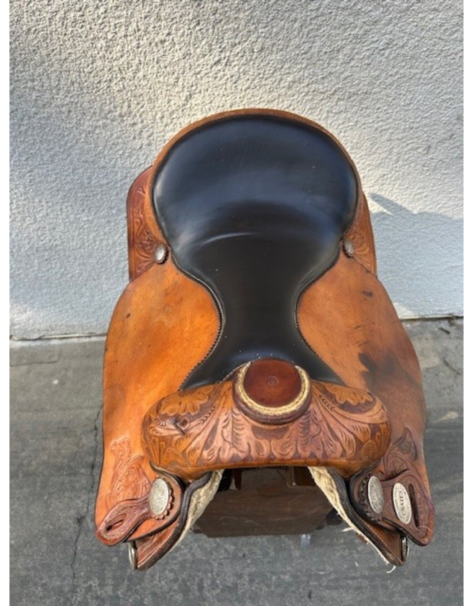 Crates Trail Saddle 17" Seat 6.5" Gullet