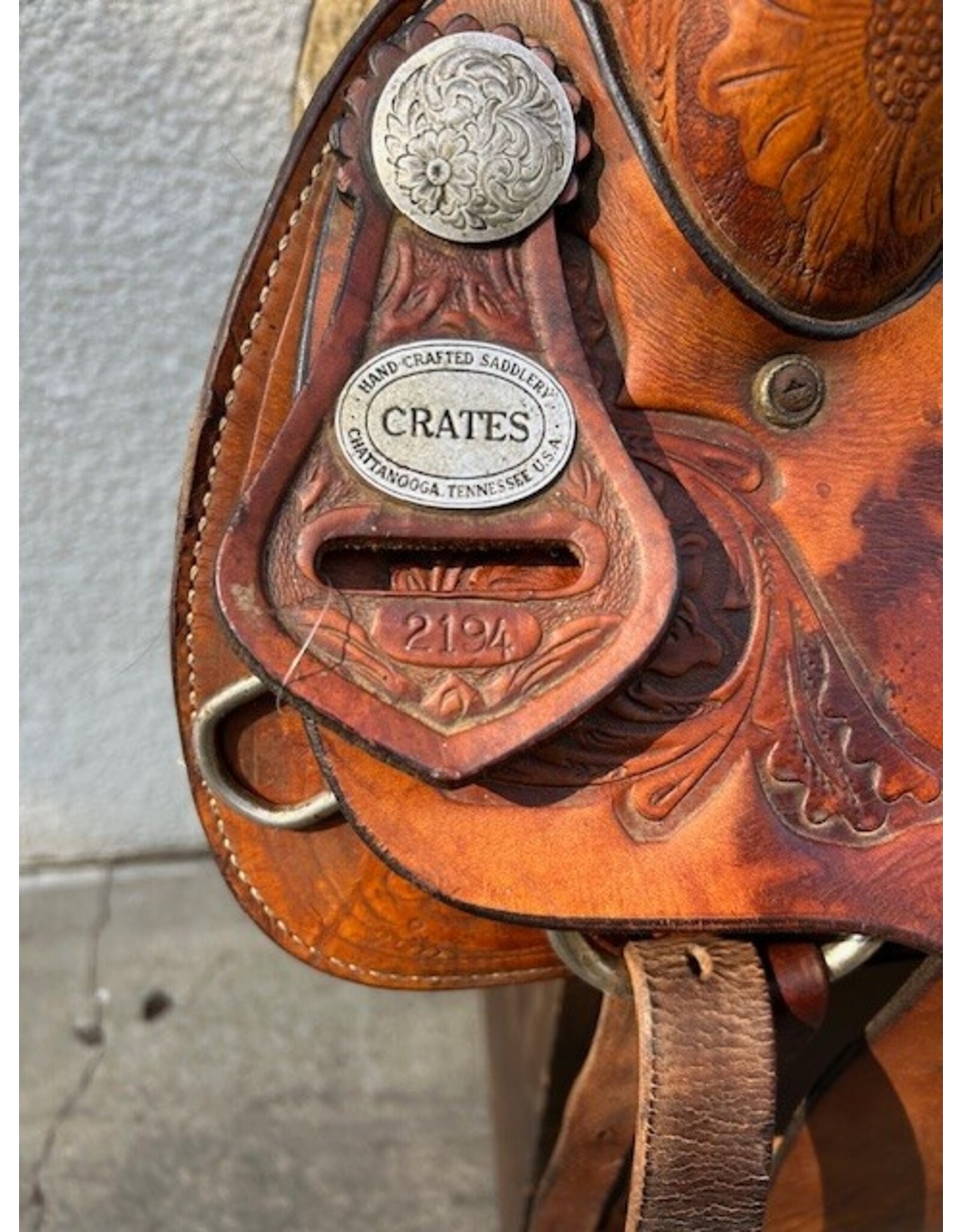 Crates Trail Saddle 17" Seat 6.5" Gullet
