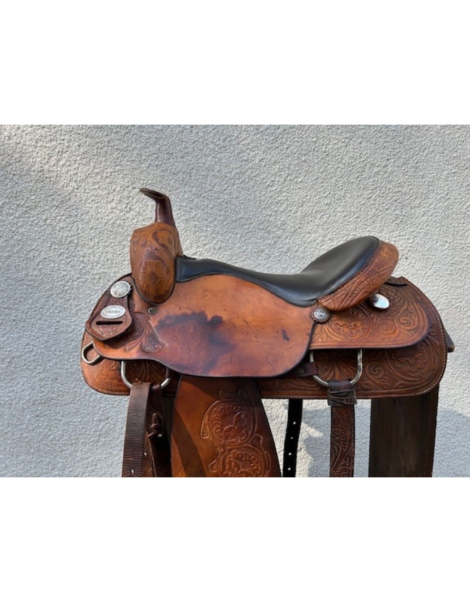 Crates Trail Saddle 17" Seat 6.5" Gullet