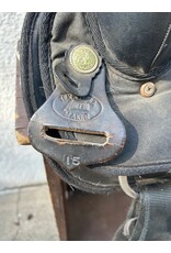 Abetta Arab (Wide) Tree Round Skirt Western Saddle 15" Seat