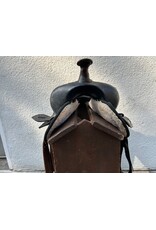 Abetta Arab (Wide) Tree Round Skirt Western Saddle 15" Seat