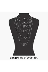 Fame Accessories Secret Box Gold Dipped Western Charms Chain Necklace