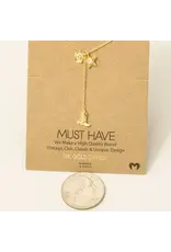 Fame Accessories Western Cowboy Boots Y Necklace