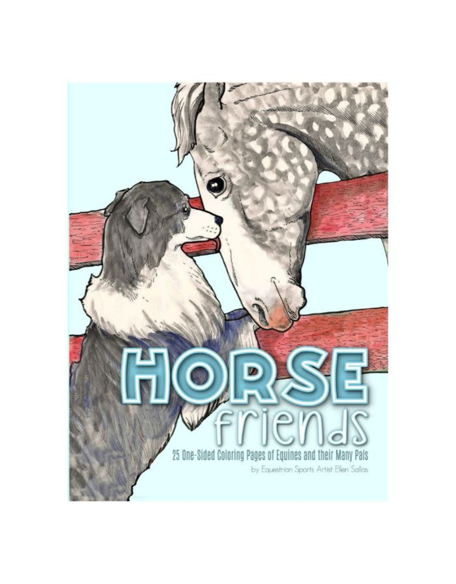 Horse Friends Coloring Book