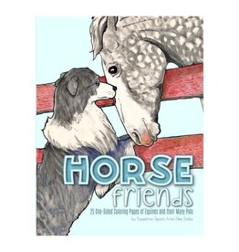Horse Friends Coloring Book
