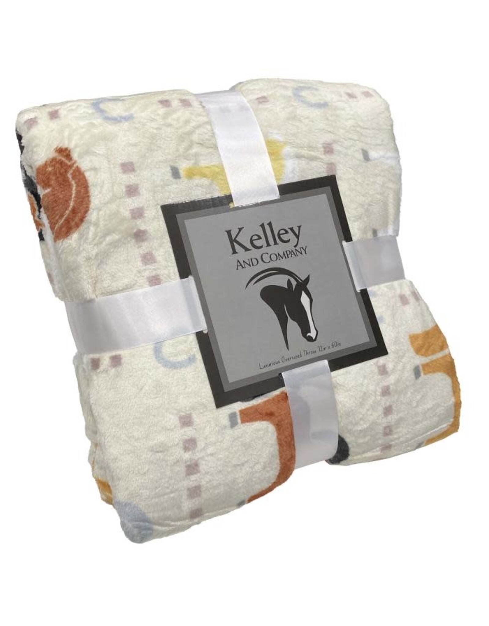 Pony Palisade Throw Blankets
