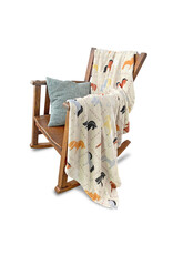 Pony Palisade Throw Blankets