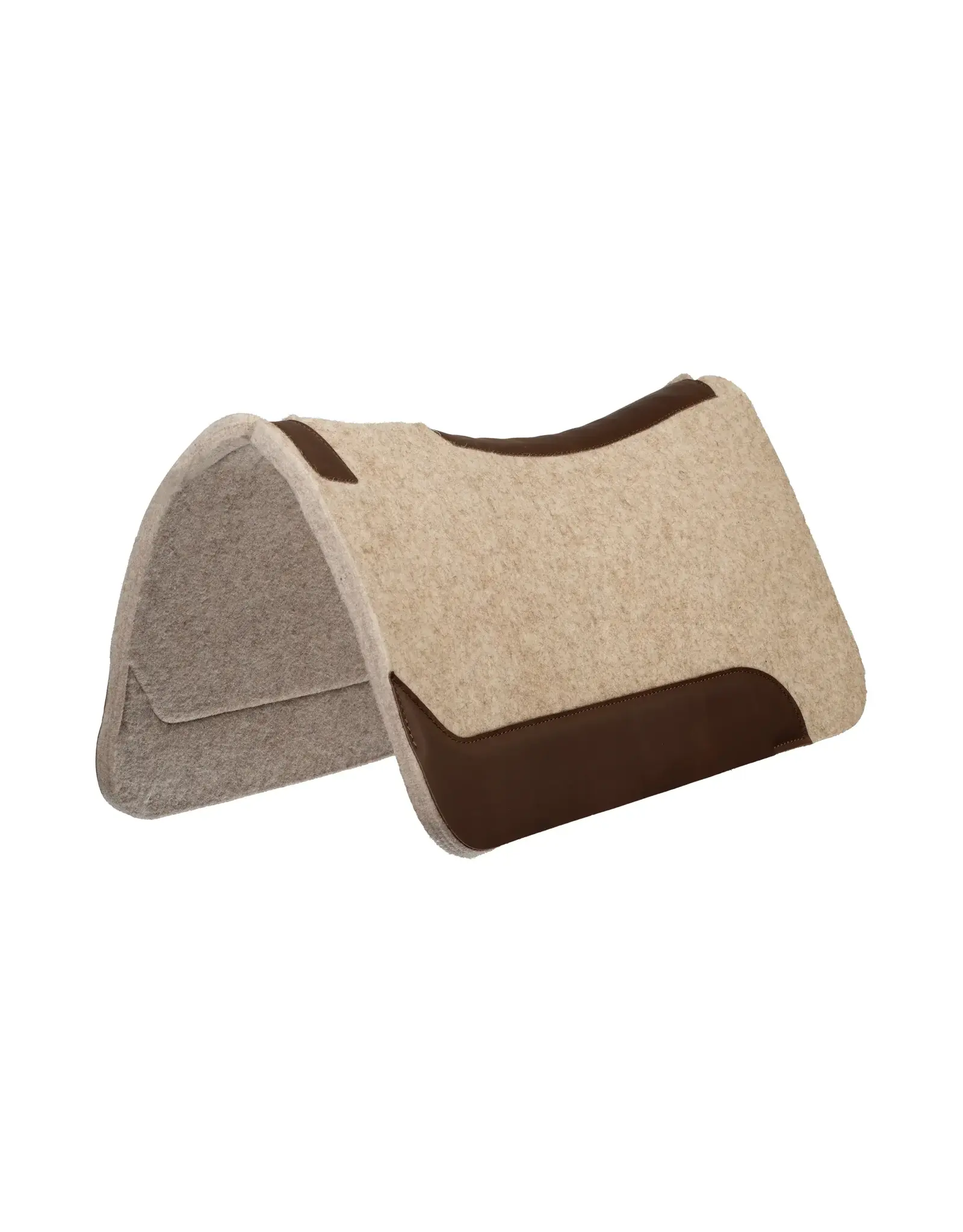 Weaver Contoured Wool Blend Felt Saddle Pad, 3/4”