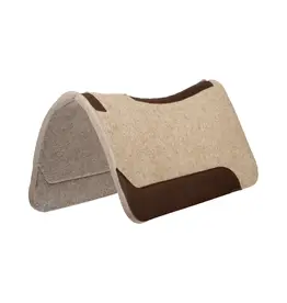 Weaver Contoured Wool Blend Felt Saddle Pad, 3/4”