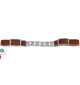 Weaver Horizons 4-1/2" Single Flat Link Chain Curb Strap