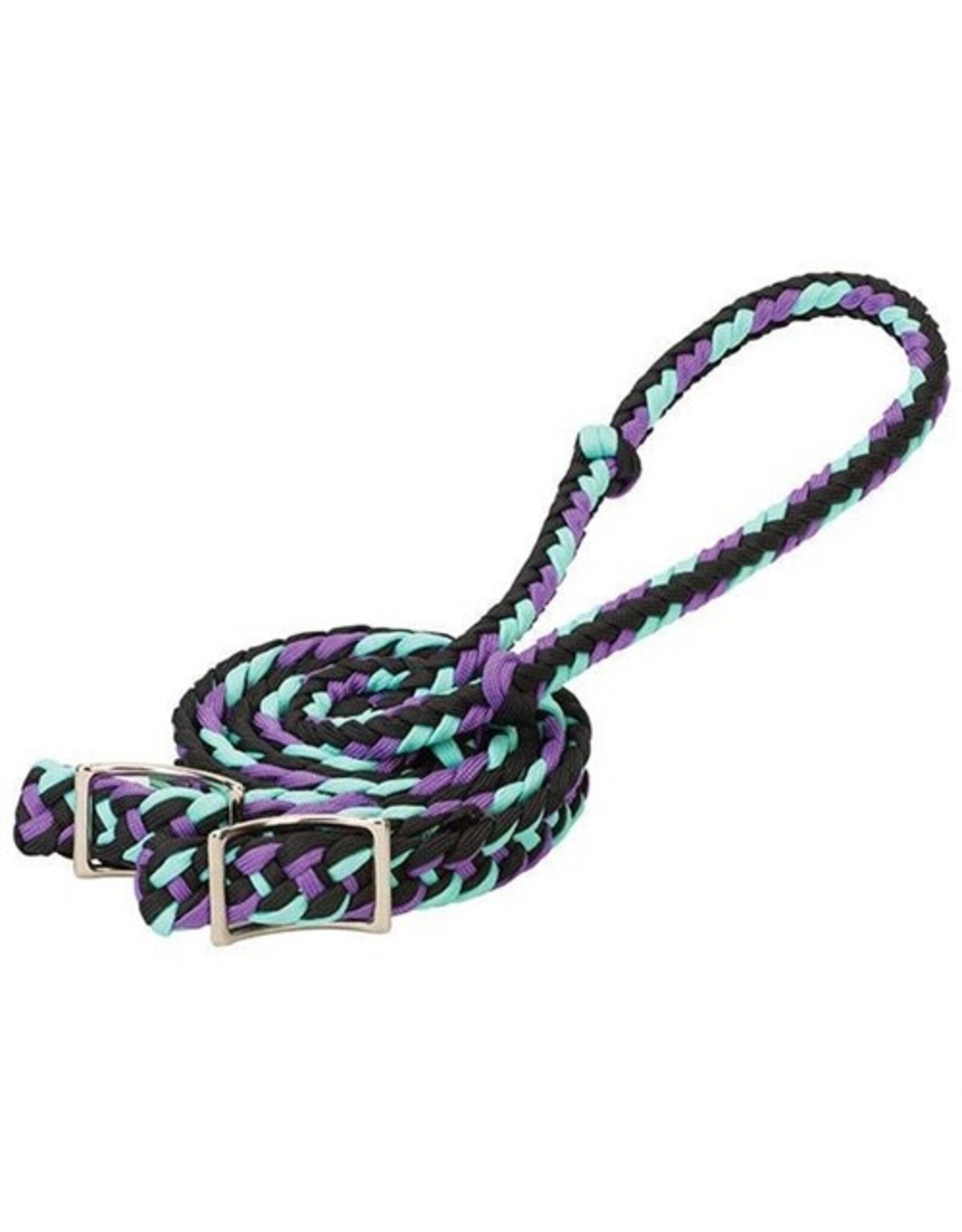 Weaver Reins Barrel Flat Braid 1/2" x 8