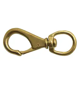 Intrepid International #251 Solid Brass Snap 5/8" x 3-1/4"