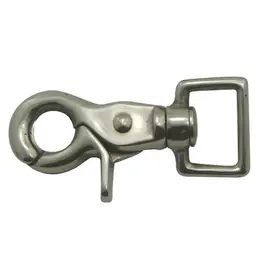 #5015 Nickel Plate Scissor Square Eye Snap
