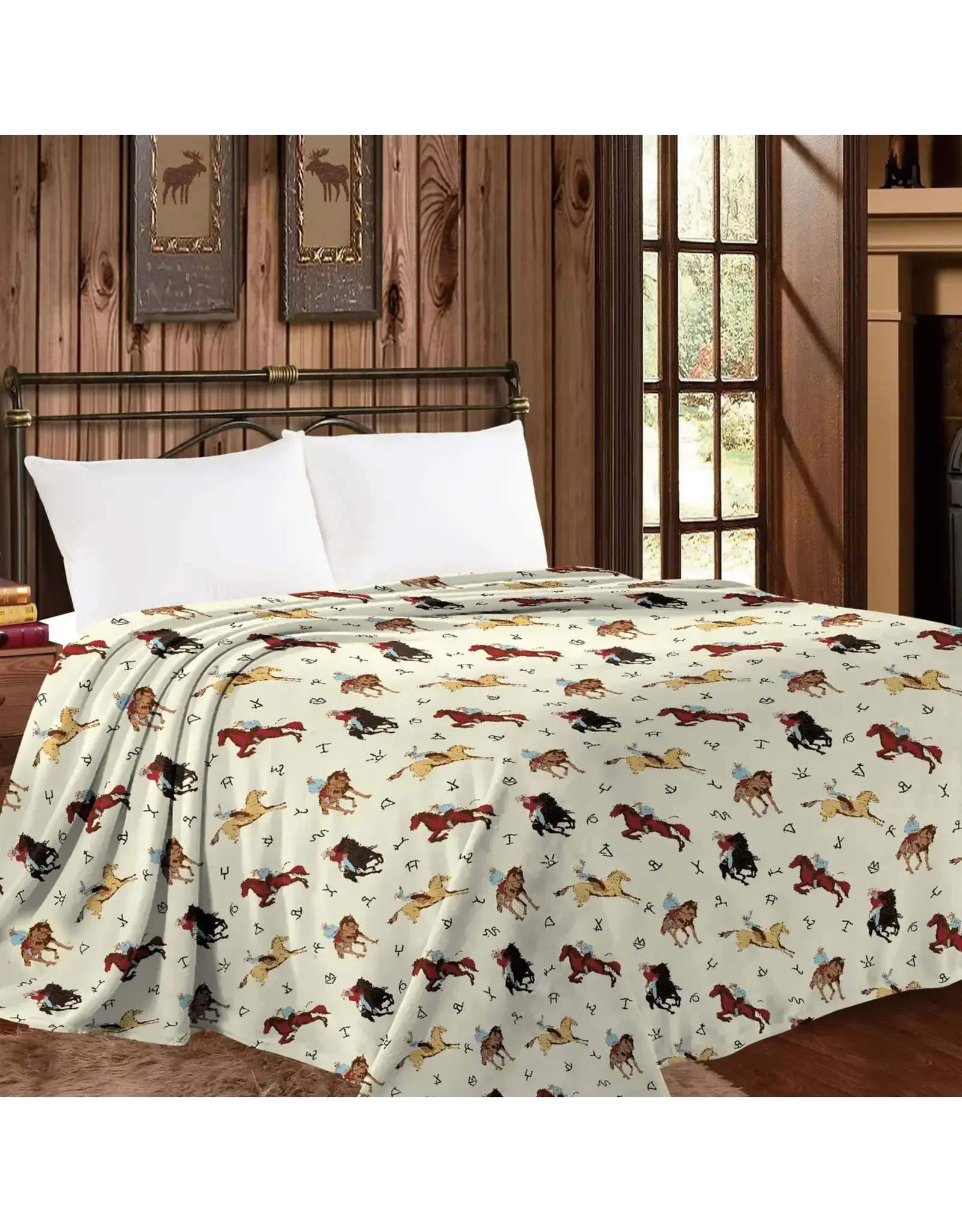 Western Linens Mia Throw Blanket