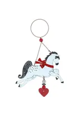"Winter" Stallion Ornament