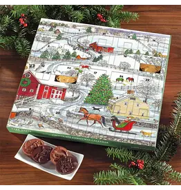 Harbor Sweets A Horse-Drawn Holiday Advent Calendar - 26 pc.