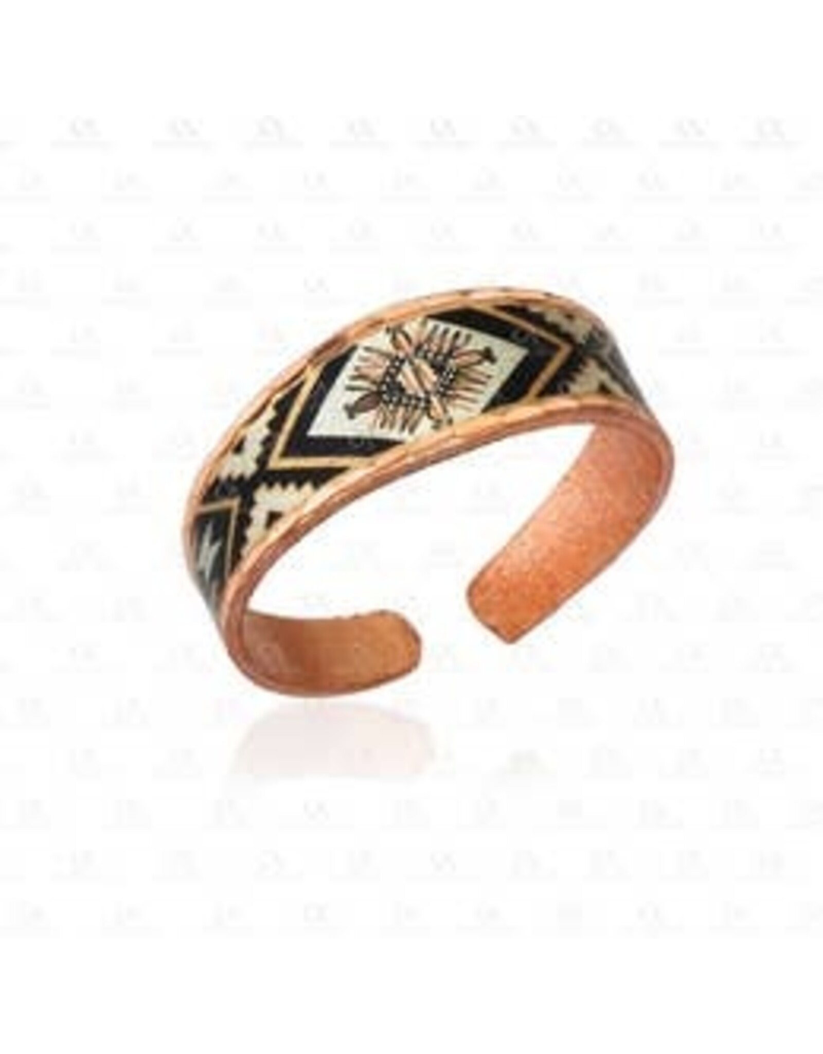 Copper Arts Inc. Rns 16 Sunburst Native American Ring