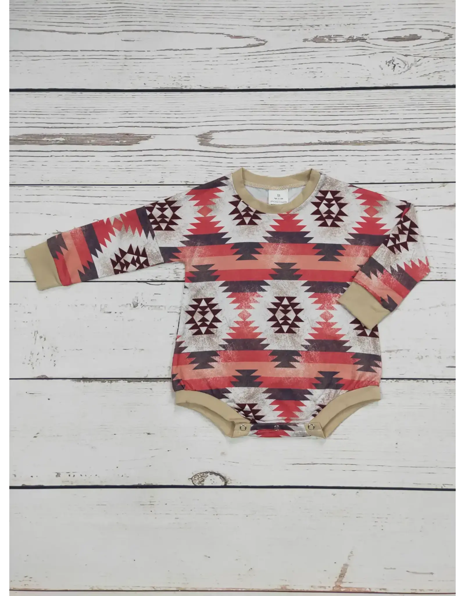 Aztec Print Baby Onesie