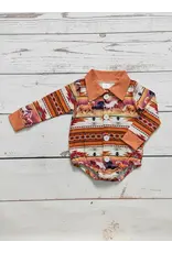 Baby Horse Printed Bubble 12-18M