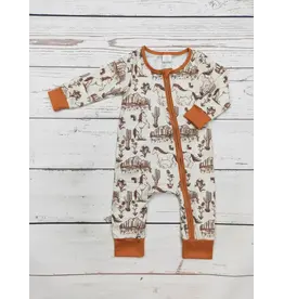 Copy of Baby Horse Printed Bubble 12-18M