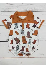 Copy of Baby Western Rodeo Zip Sleeper 12-18M