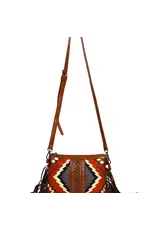 Copy of Brown Women Western Sling Bag Zippered