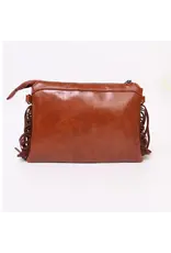 Copy of Brown Women Western Sling Bag Zippered