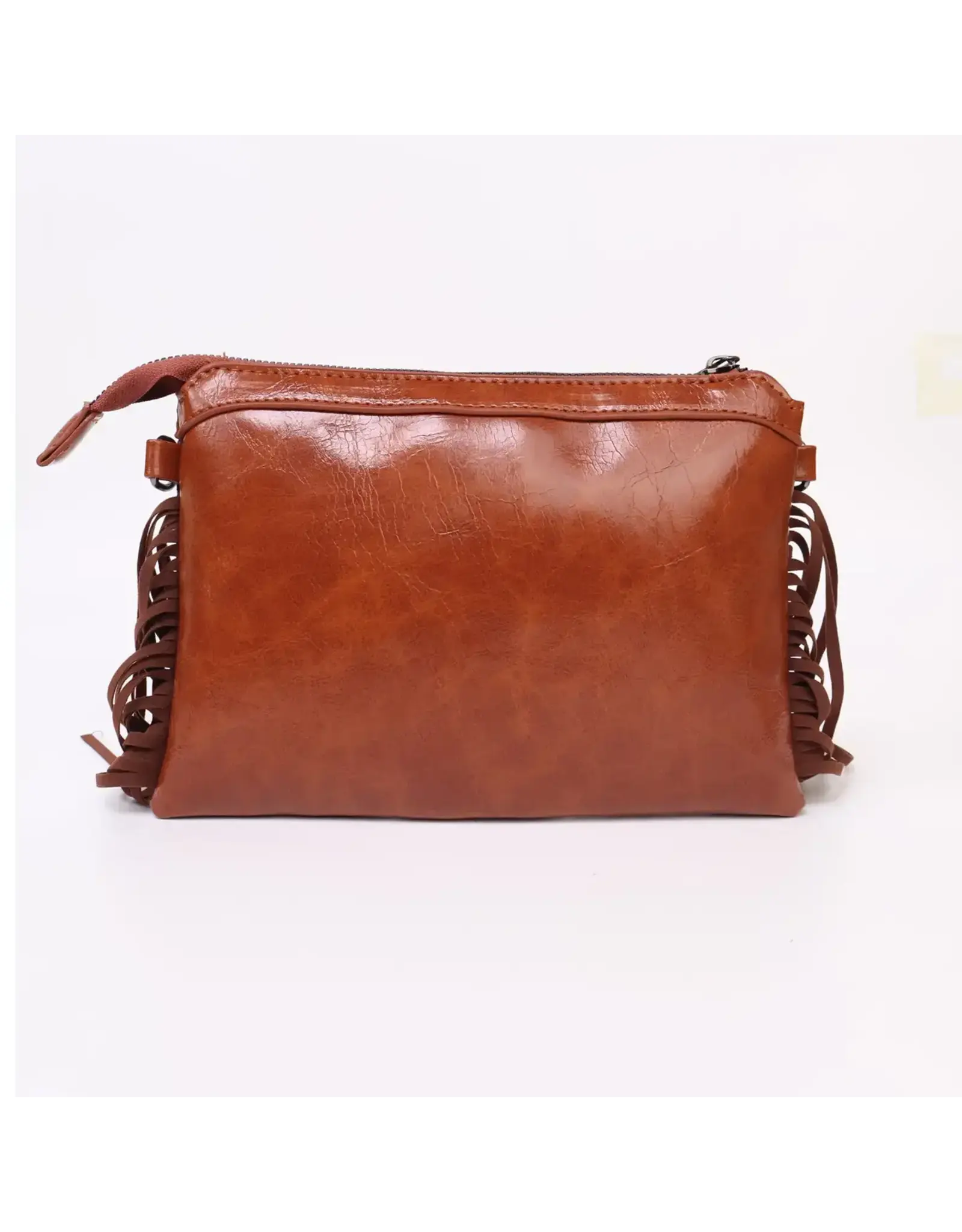 Copy of Brown Women Western Sling Bag Zippered