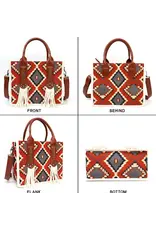 Fringe Aztec Western Tote Bag