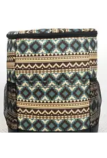 Western Aztec Print Cooler Insulated Bag