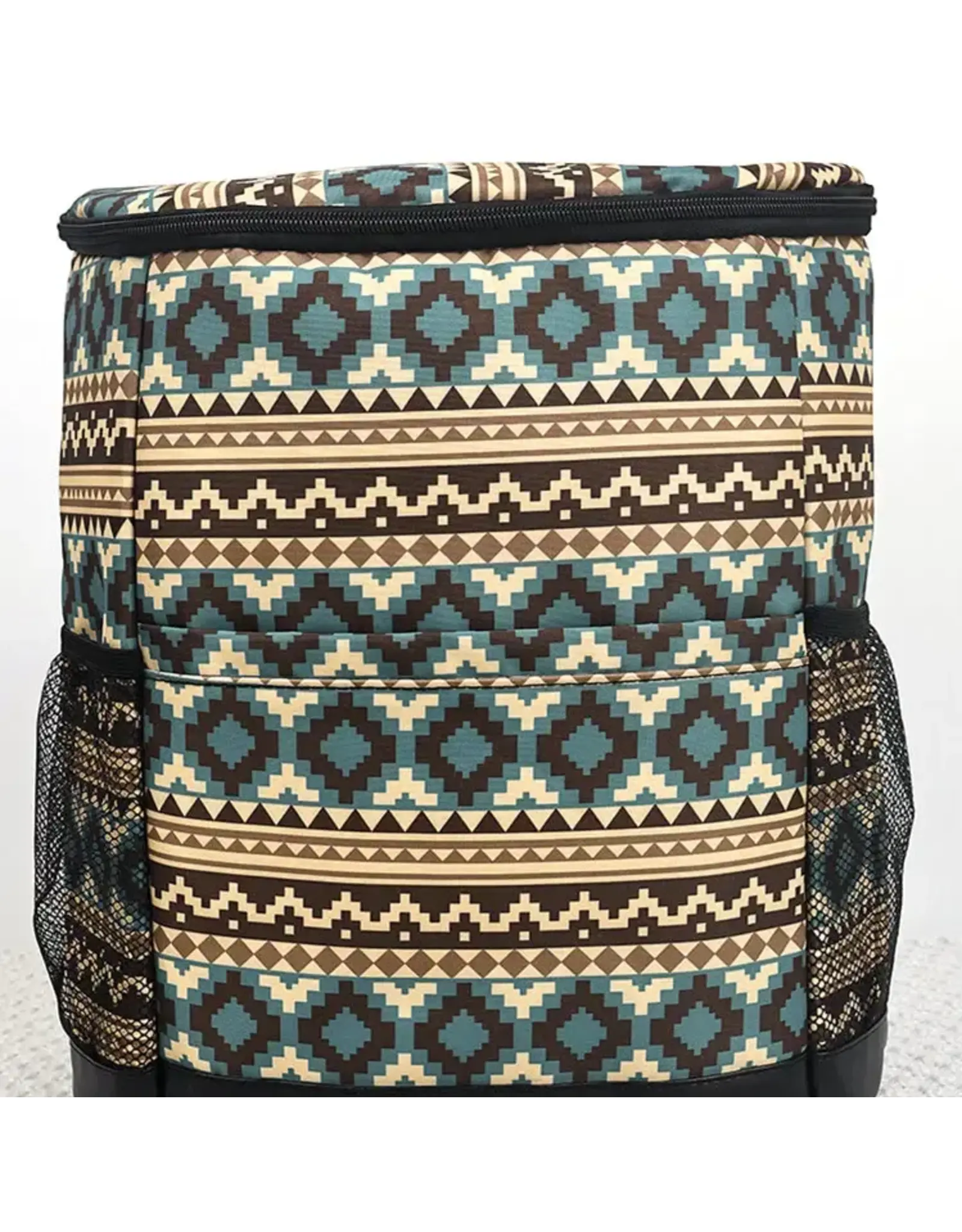 Western Aztec Print Cooler Insulated Bag