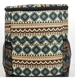 Western Aztec Print Cooler Insulated Bag